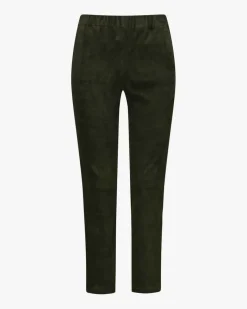 Kamilla Stretch Hose aus Lammleder