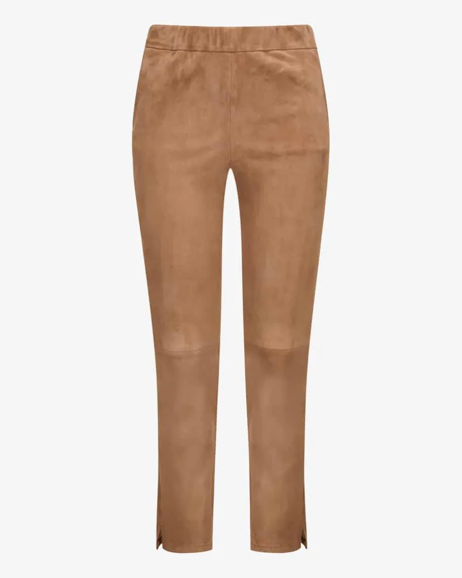 Kamilla Stretch Hose aus Lammleder