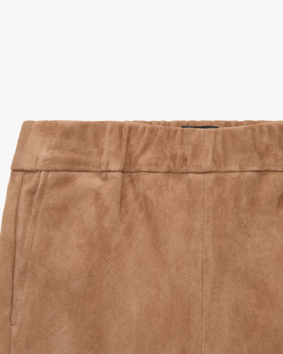 Kamilla Stretch Hose aus Lammleder