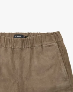 Kamilla Stretch Hose aus Lammleder