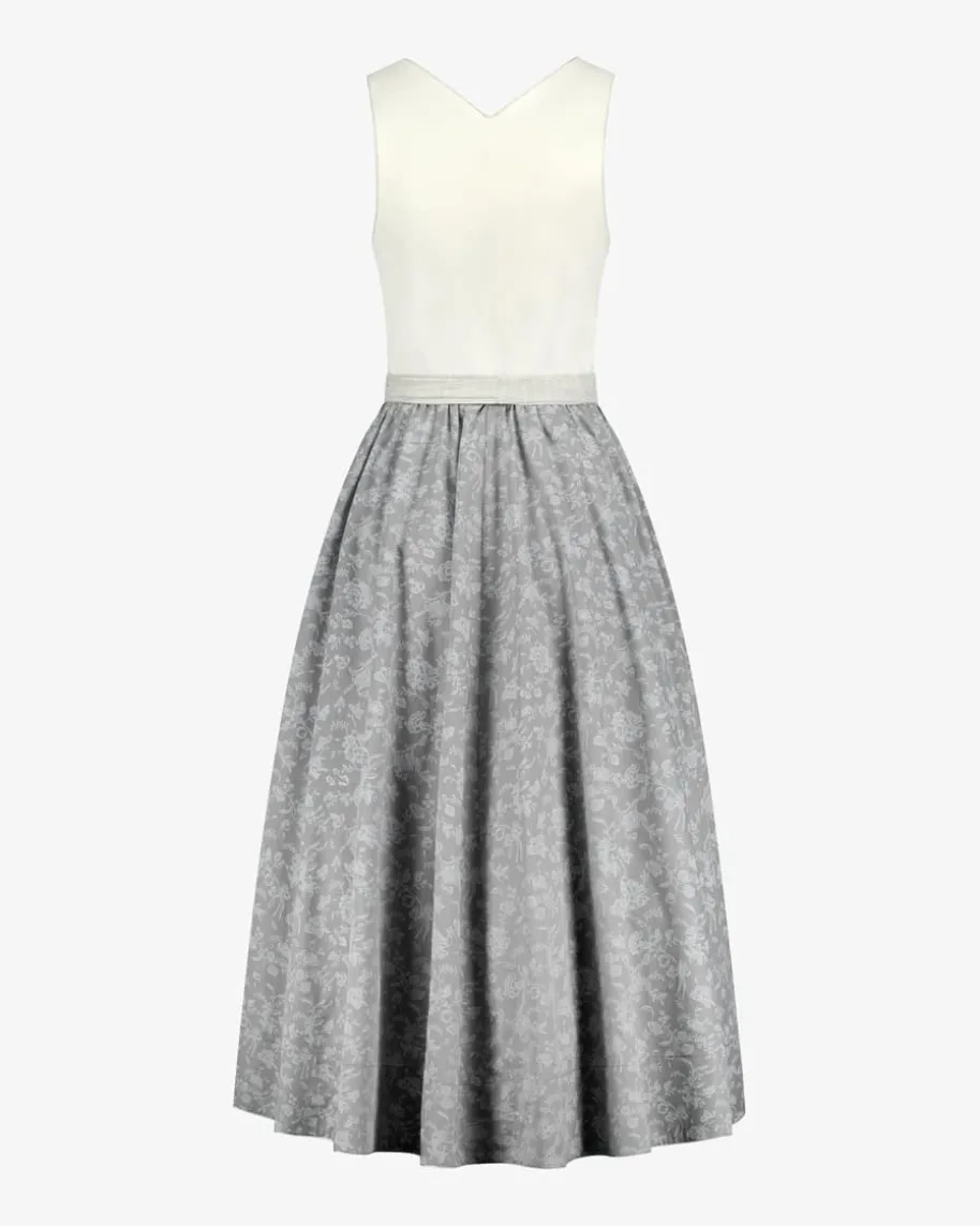 Kathi Dirndl lang mit Leinenschürze