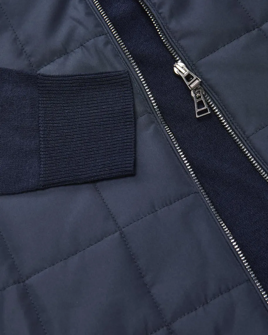 Kelbrook Hybrid-Strickjacke