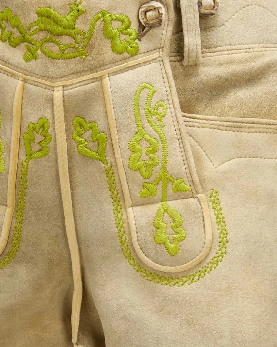 Königlich Bayerische Jaga Lederhose aus Hirschleder