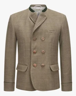 Korbe Doppelreiher-Trachtenjanker aus Schurwolle