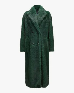 Kunstfell-Mantel