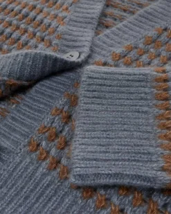 Lacey Cashmere-Seiden-Strickjacke