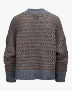 Lacey Cashmere-Seiden-Strickjacke