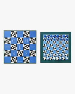 Lacquered Chess Poseidon Schachspiel