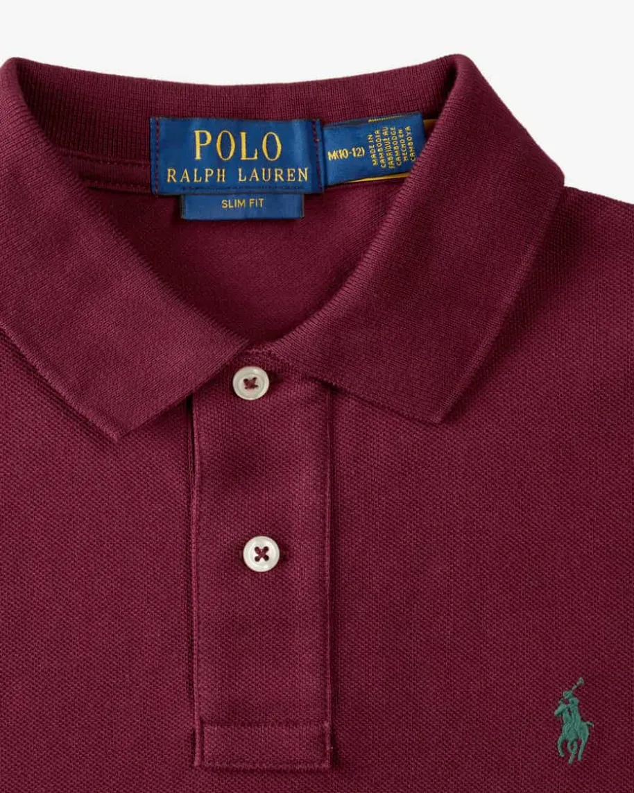 Langarm-Polo