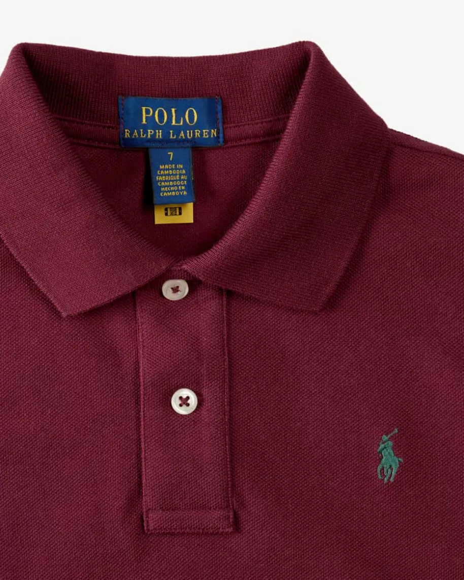 Langarm-Polo