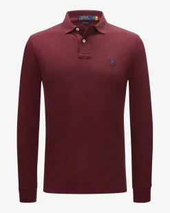 Langarm-Polo Custom Slim Fit