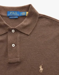 Langarm-Polo Custom Slim Fit