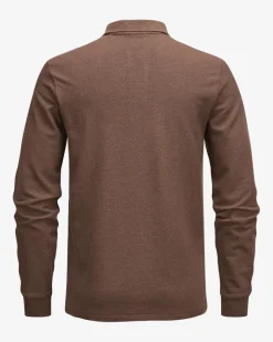 Langarm-Polo Custom Slim Fit