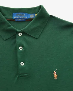 Langarm-Polo Custom Slim Fit