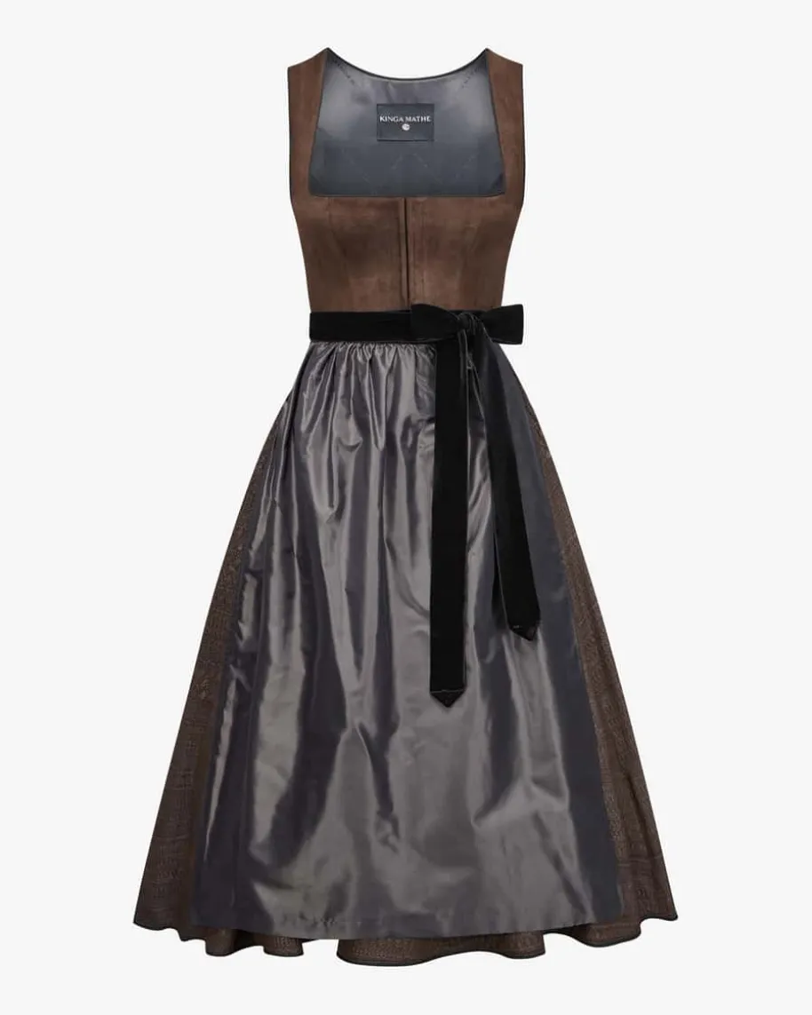 Latina Dirndl lang mit Schürze