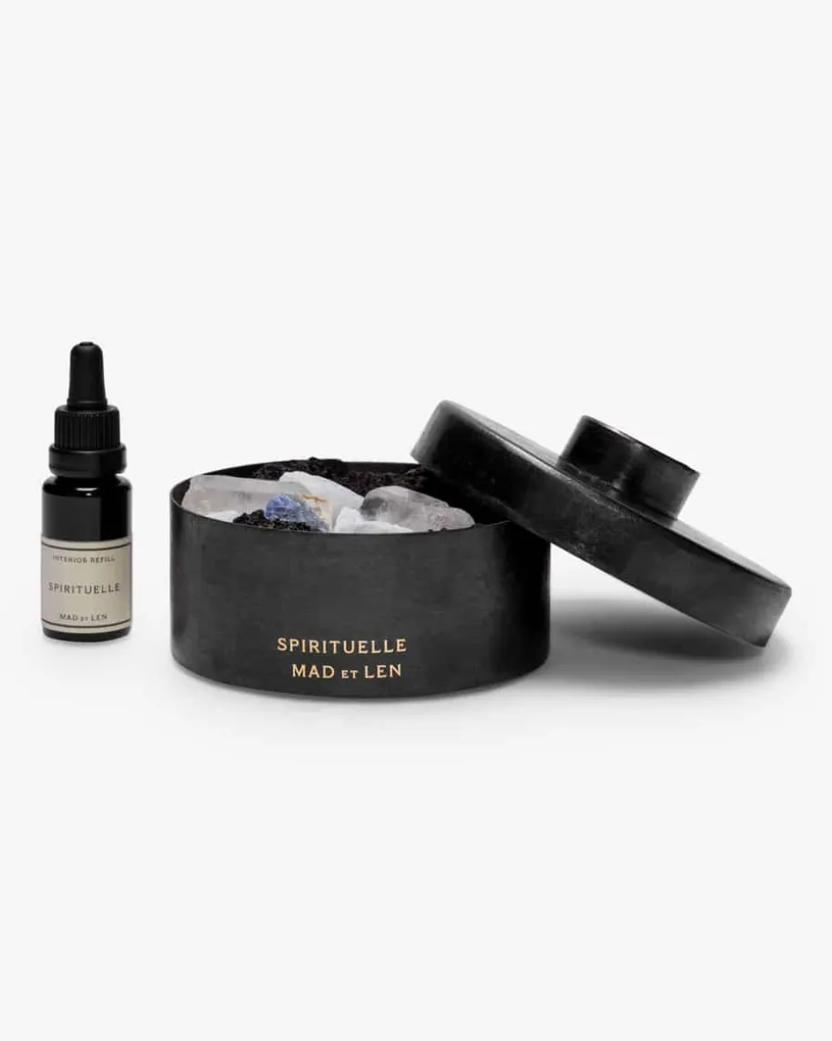 Lava Blue Small Flat Pot Pourri Totem