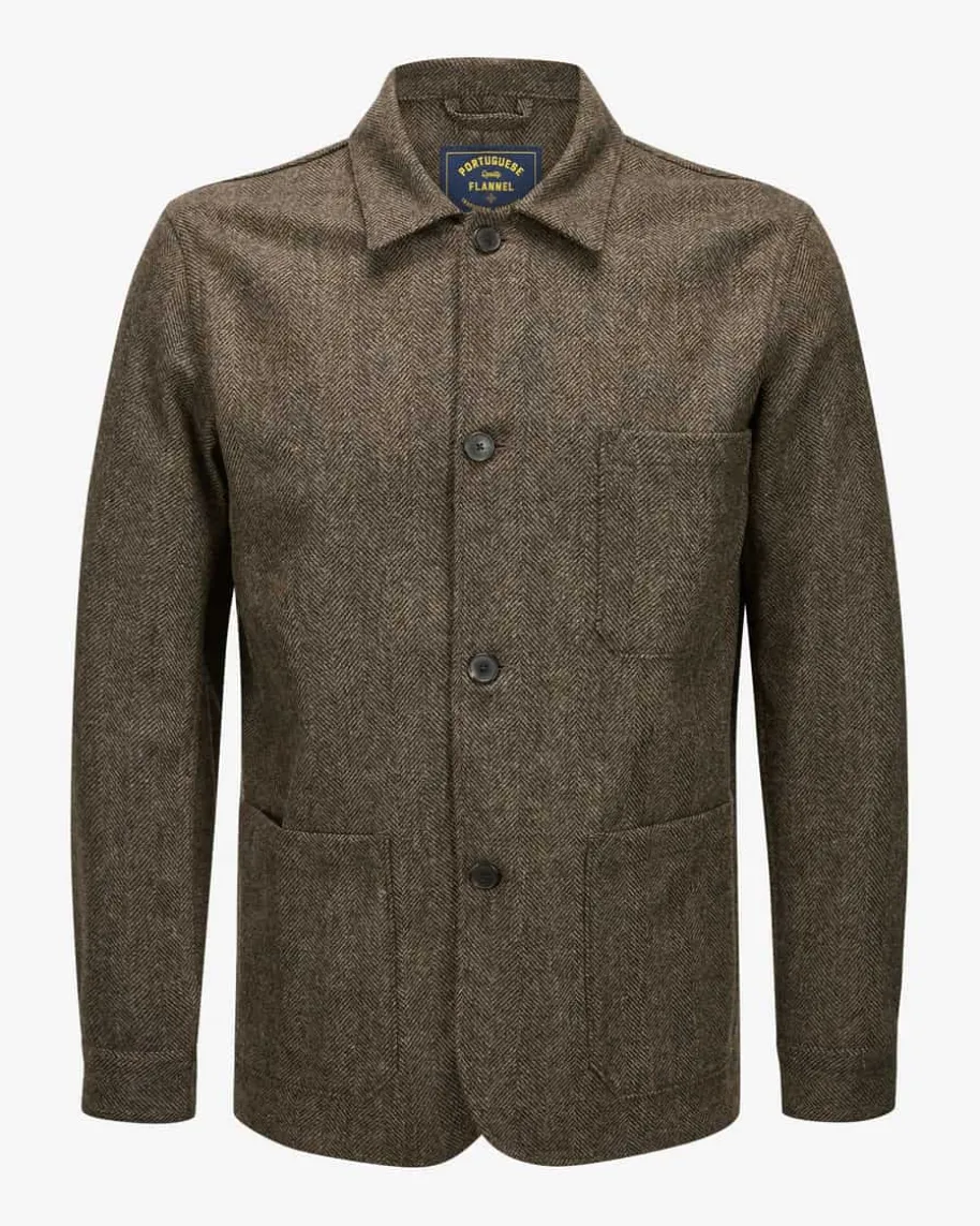 Lavura Schurwoll-Shirtjacket