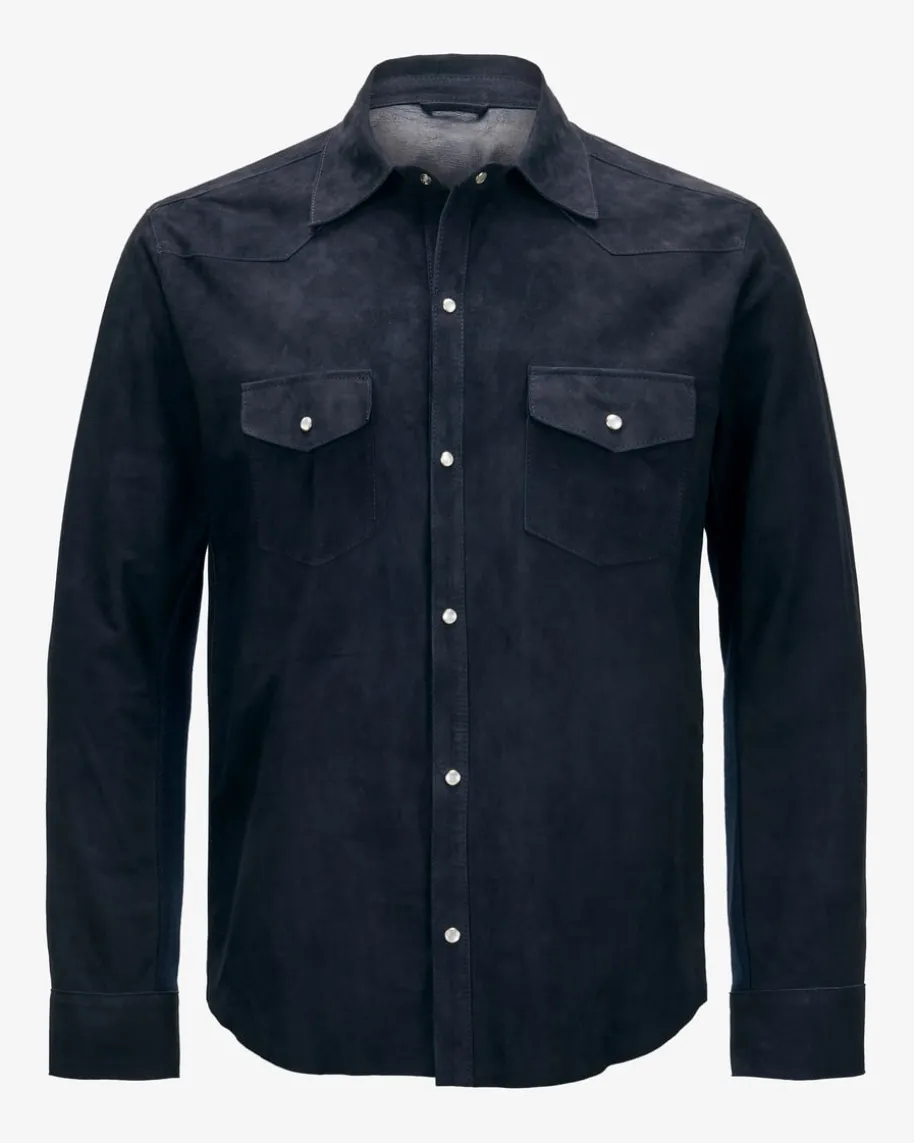 Leder Overshirt