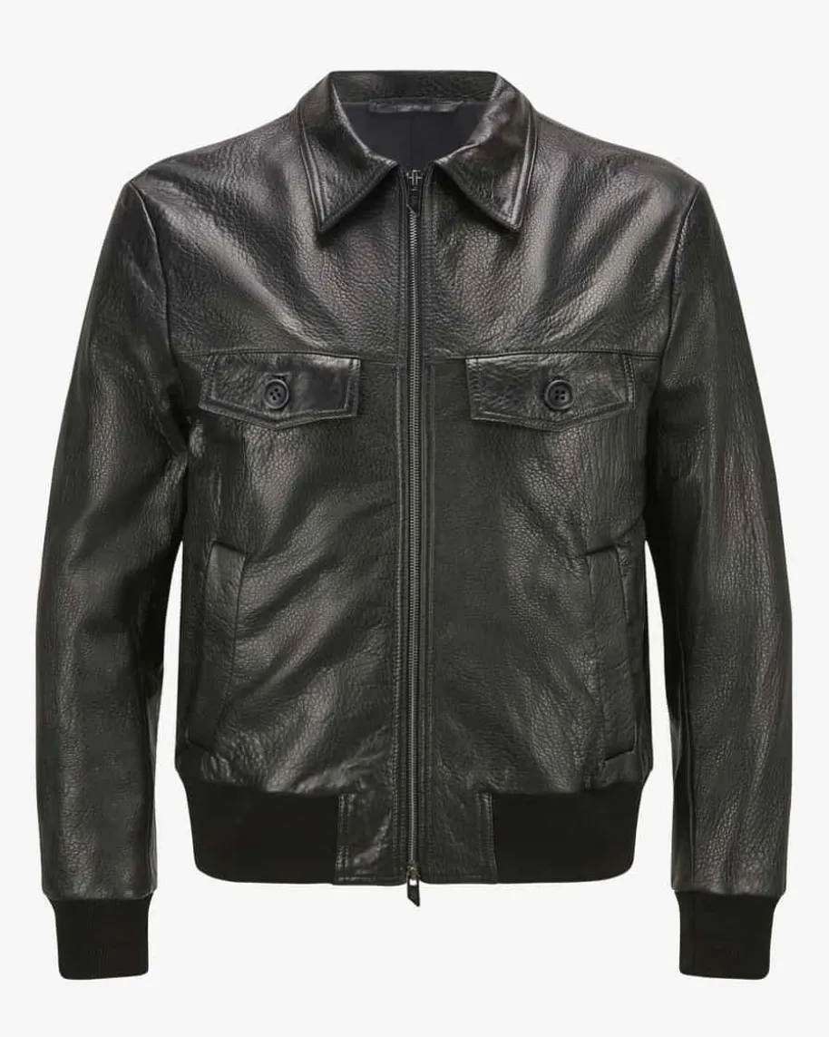 Lederblouson