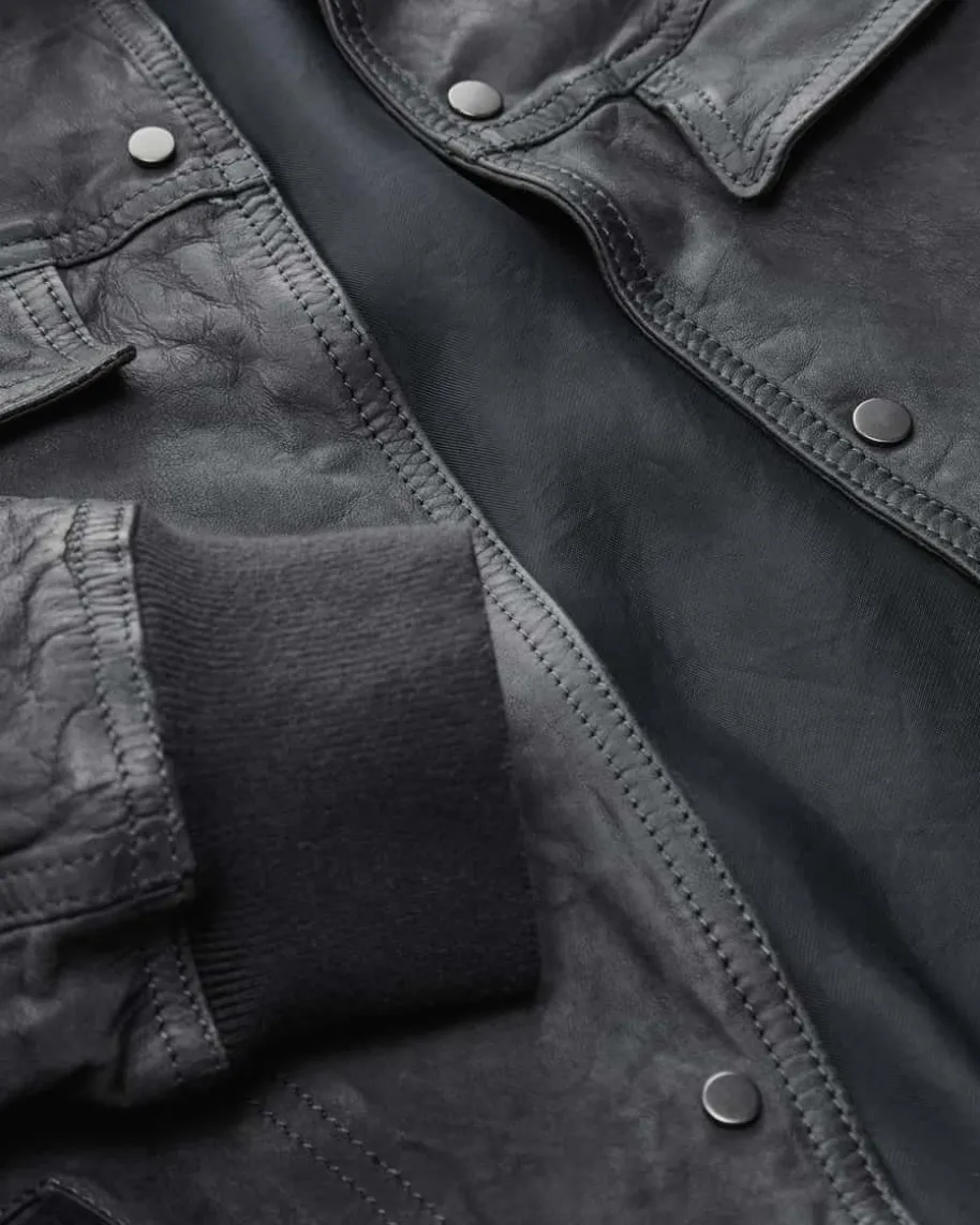 Lederblouson