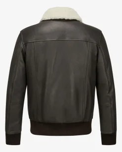 Leder-Blouson