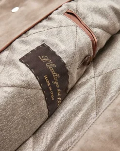 Leder-Fieldjacket