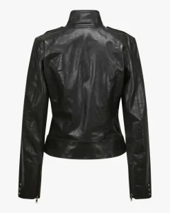 Lederjacke