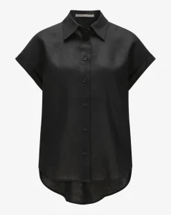 Leinen-Blusenshirt