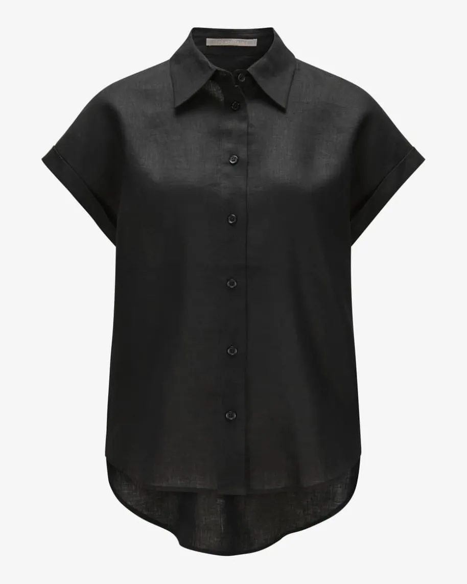 Leinen-Blusenshirt