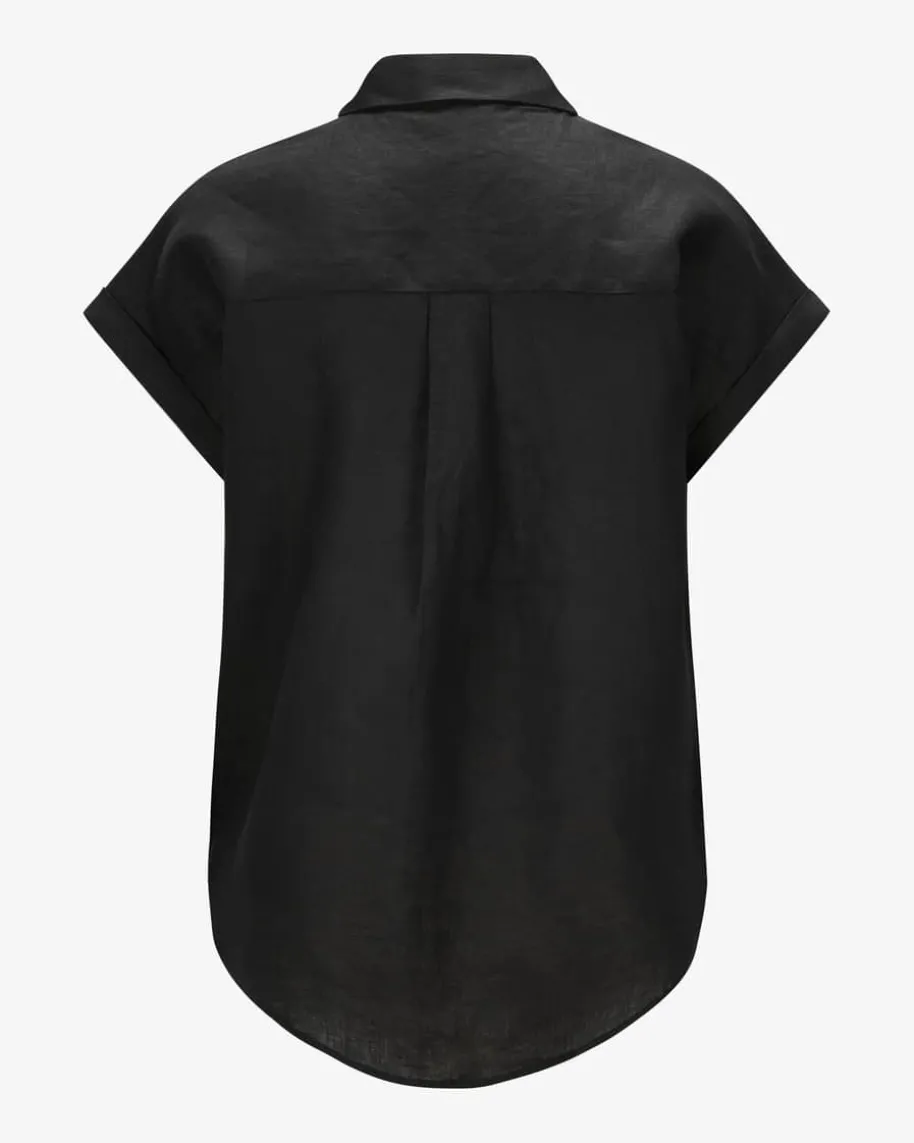 Leinen-Blusenshirt