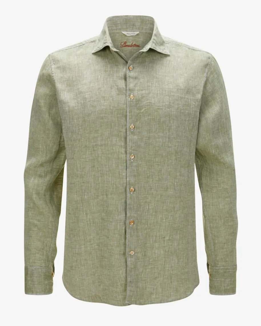 Leinenhemd Fitted Body
