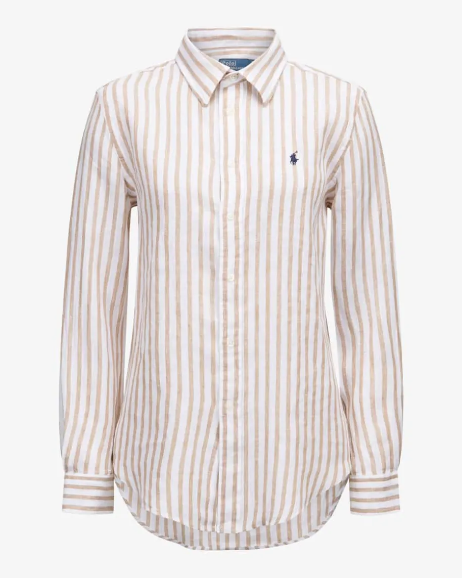 Leinen-Hemdbluse Classic Fit