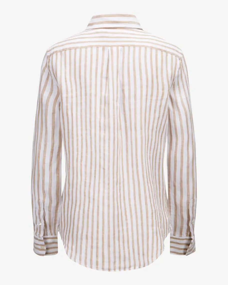 Leinen-Hemdbluse Classic Fit