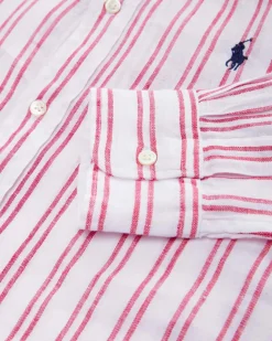 Leinen-Hemdbluse Classic Fit