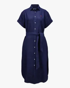 Leinen-Hemdblusenkleid