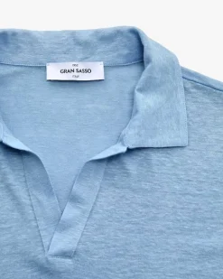 Leinen-Polo-Shirt