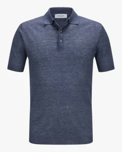 Leinen-Poloshirt