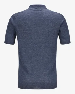 Leinen-Poloshirt