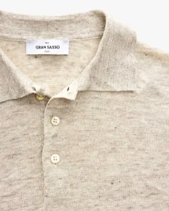 Leinen-Poloshirt