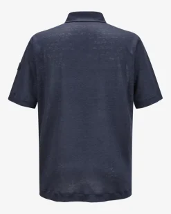 Leinen-Poloshirt