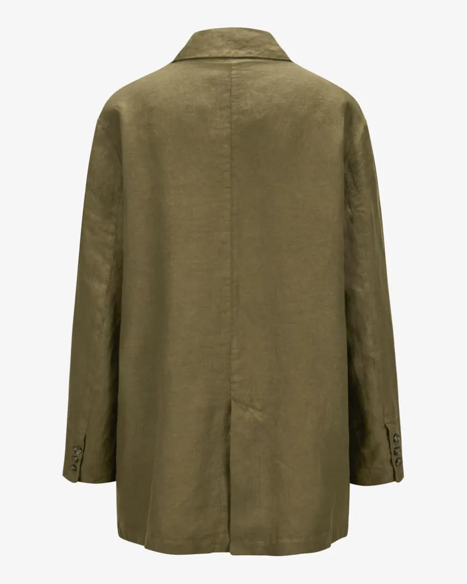 Leinen-Shirtjacket