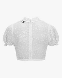 Leni Dirndlbluse Transparent
