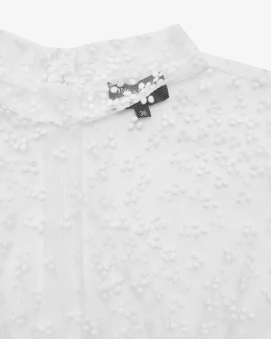 Leni Dirndlbluse Transparent