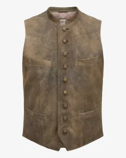 Lennox Trachten-Lederweste