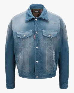 Light Puff Dusty Cordjacke