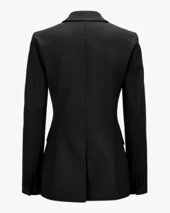 Liliuxy Doppelreiher-Blazer aus Schurwoll-Mix