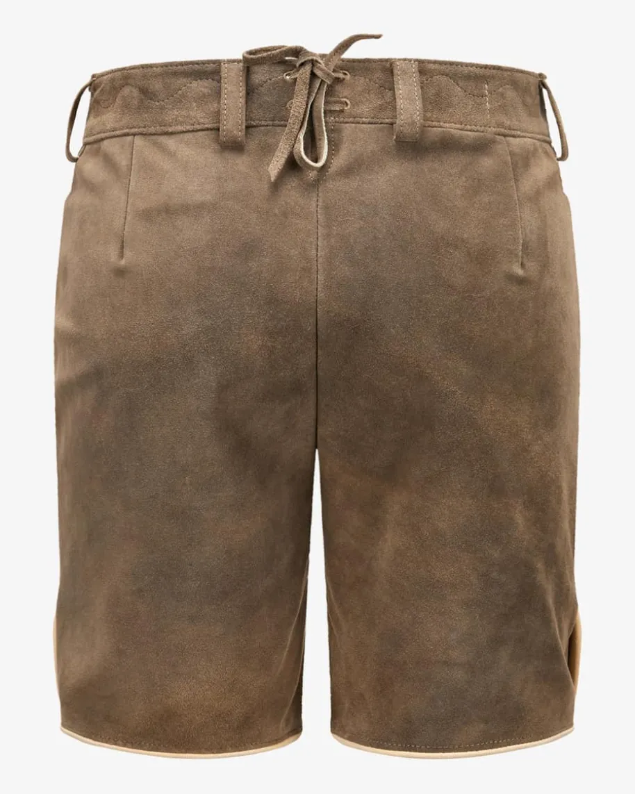 Linderhof Lederhose kurz aus Ziegenleder