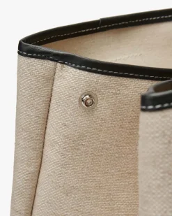 Linen Cream Traversée L Shopper