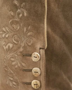 Loisachtal Lederhose aus Ziegenleder