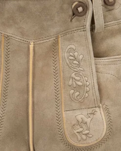 Loisachtal Lederhose aus Ziegenleder